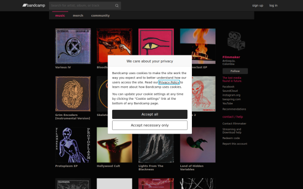 filmmaker.bandcamp.com