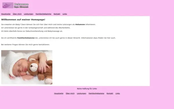 hebamme-klimanek.de