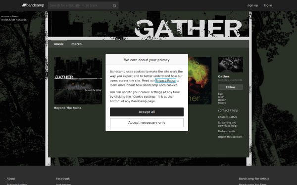 gatherxvx.bandcamp.com