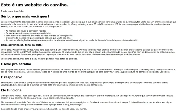 websitedocaralho.com.br