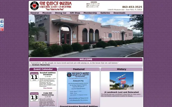 avonparkdepotmuseum.com