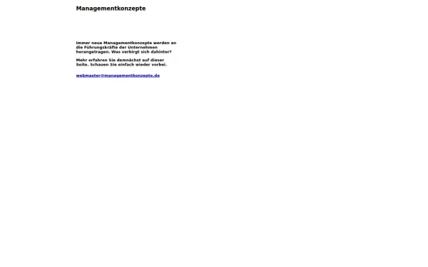 managementkonzepte.de