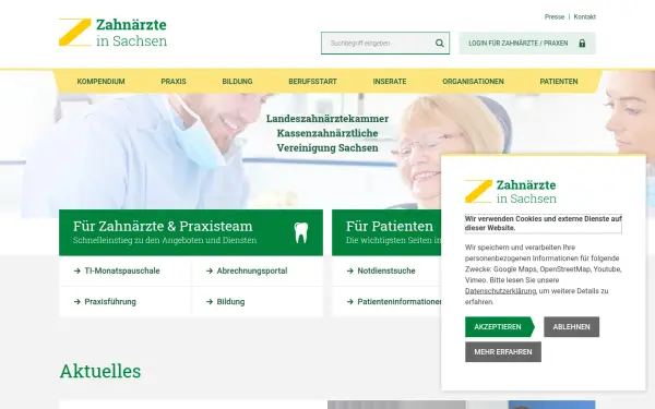 www.zahnaerzte-in-sachsen.de