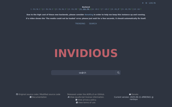 invidious.nerdvpn.de