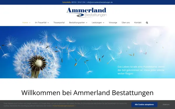 ammerland-bestattungen.de