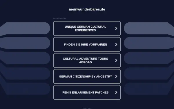 meinwunderbares.de