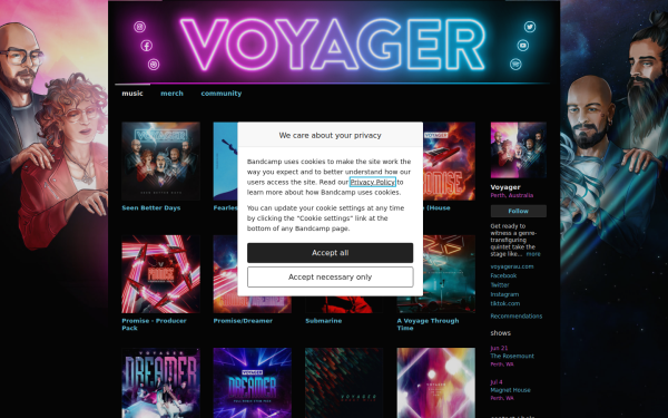 voyager.bandcamp.com