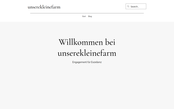 www.unserekleinefarm.blog