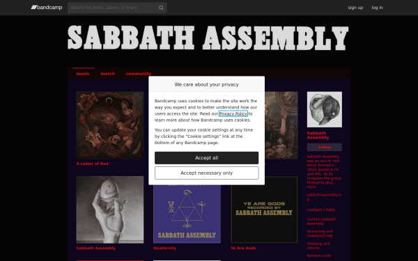 sabbathassembly.bandcamp.com