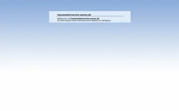 hausmeisterservice-worms.de