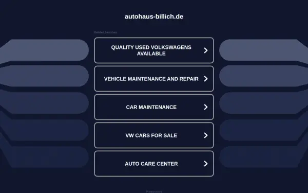autohaus-billich.de
