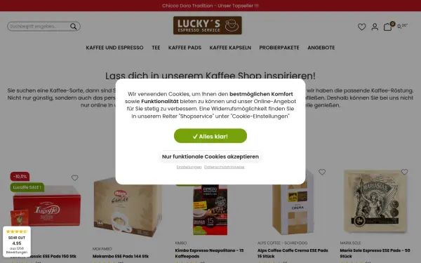 www.luckys-espresso-service.de