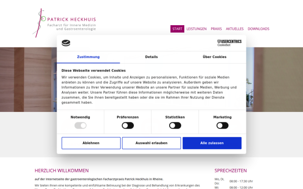 www.gastropraxis-rheine.eu
