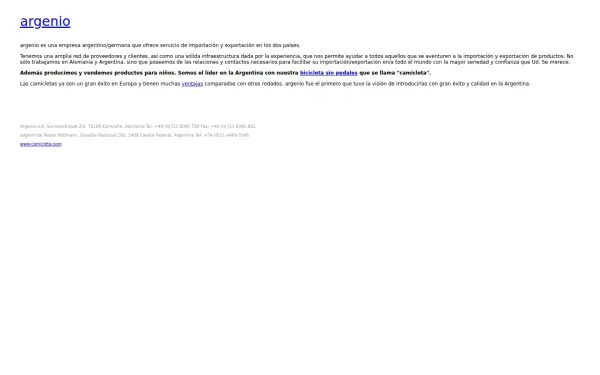 argenio.de