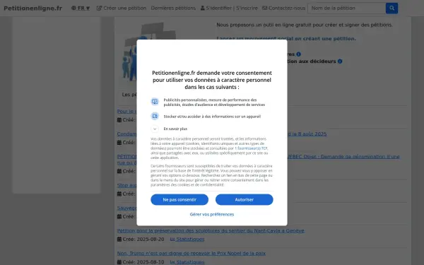 www.petitionenligne.fr