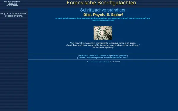 handschriftenuntersuchung.de