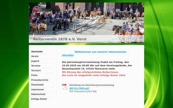 www.reiterverein-vorst.de