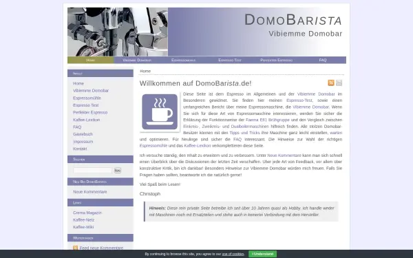 www.domobarista.de