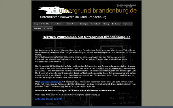 www.untergrund-brandenburg.de