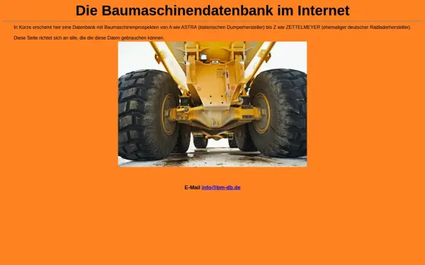 bagger-datenbank.de