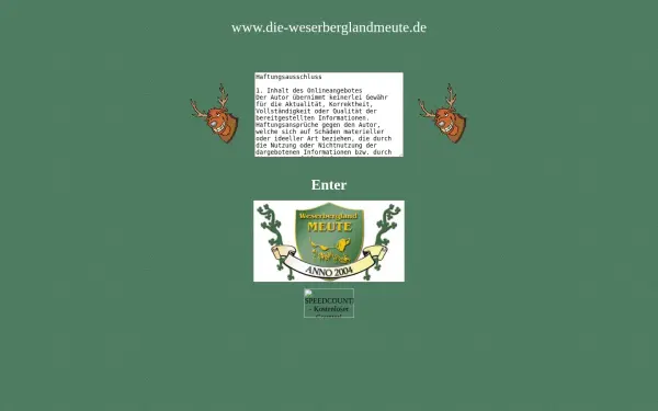 die-weserberglandmeute.de