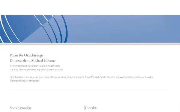 www.drholzner.de