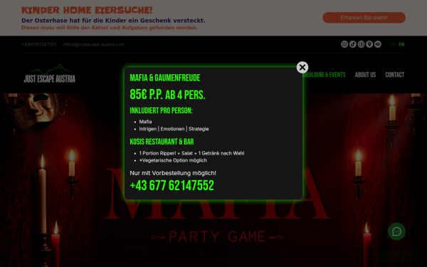 justescape-austria.com