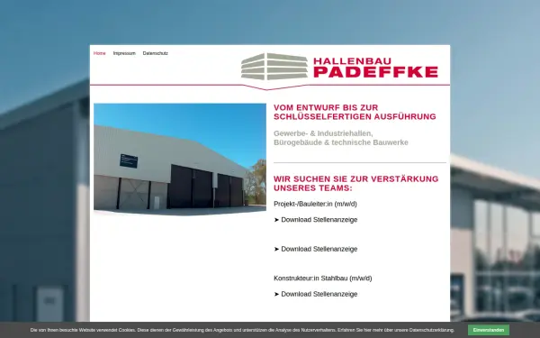 hallenbau-padeffke.de