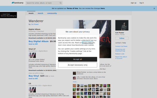catpower.bandcamp.com