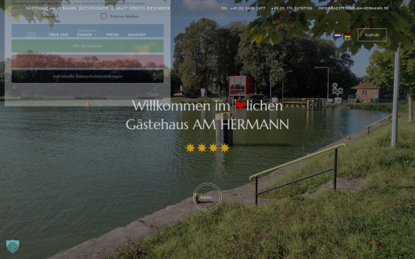 www.gaestehaus-am-hermann.de