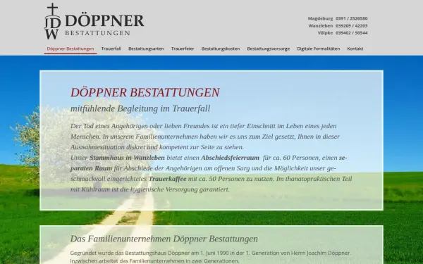 www.doeppner-bestattungen.de