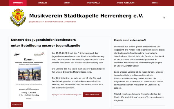 stadtkapelle-herrenberg.de