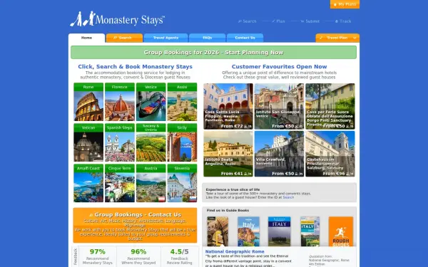www.monasterystays.com