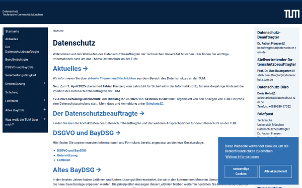www.datenschutz.tum.de
