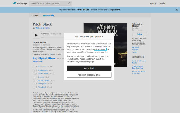 withoutamartyr.bandcamp.com