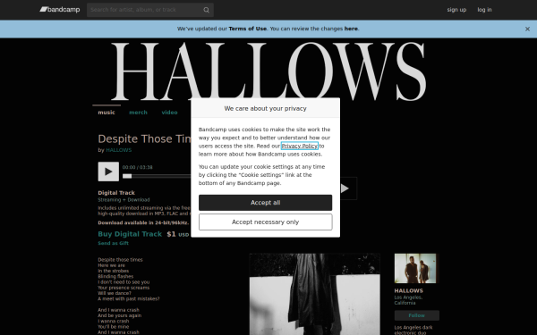 hallows.bandcamp.com