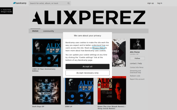 shogunaudioalixperez.bandcamp.com