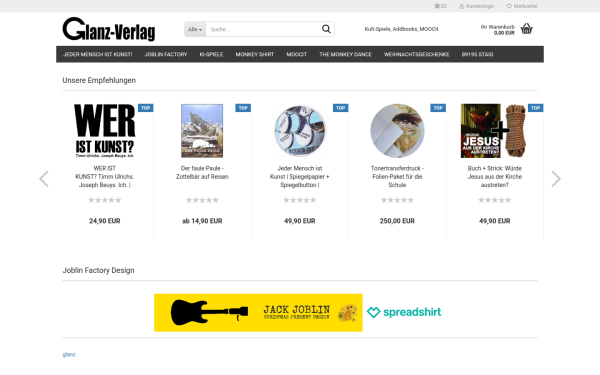 glanz-verlag.de