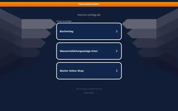 merus-verlag.de