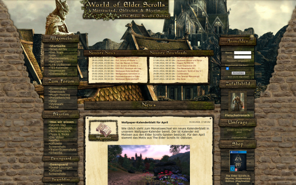www.worldofelderscrolls.de