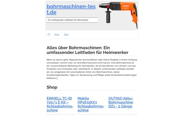 www.bohrmaschinen-test.de