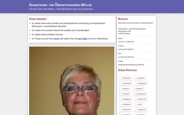 dolmetscherbueromueller.de