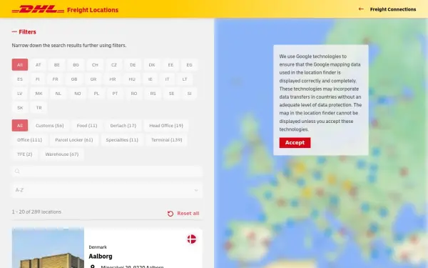 locations.dhl-freight-connections.com