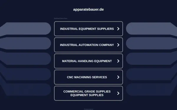 apparatebauer.de
