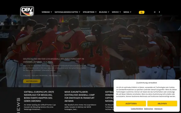 www.baseball-softball.de