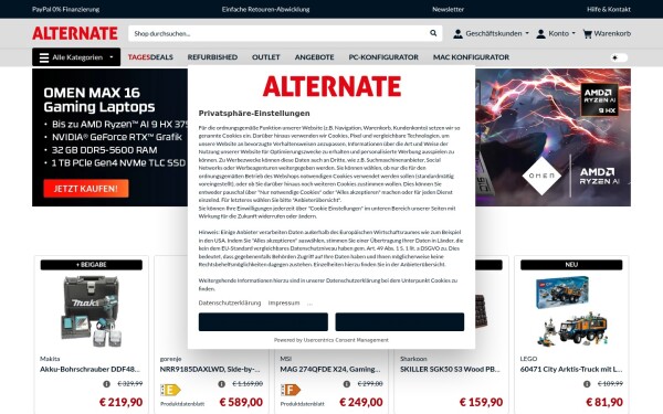 www.alternate.de