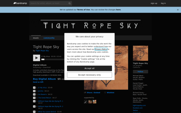 tightropesky.bandcamp.com