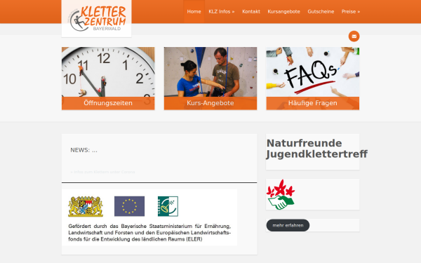 kletterzentrum-bayerwald.de