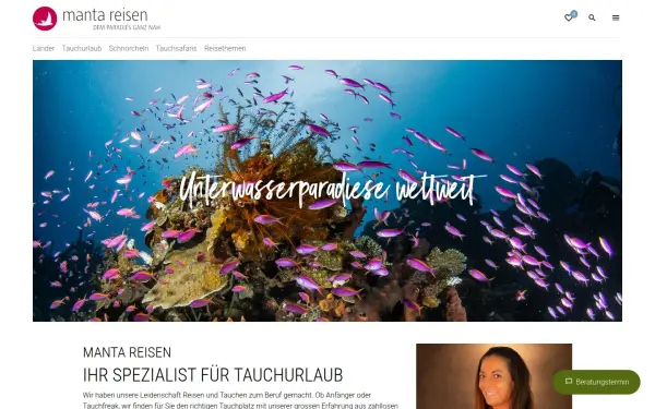 www.manta-tauchen.de