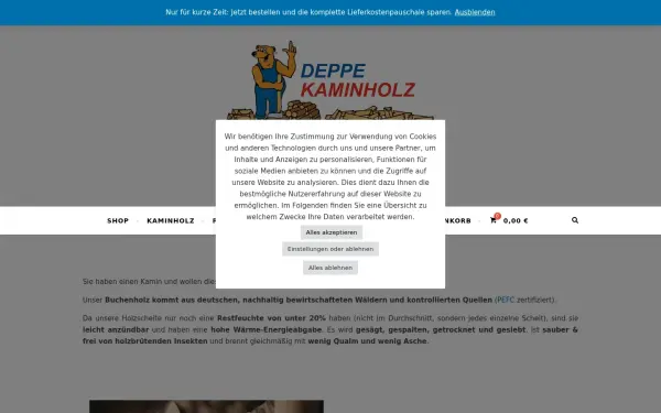 deppe-kaminholz.de